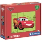 Puzzle Cubes Disney Cars 12 piese fotografia produsului