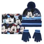 Set Caciula, Manusi Si Fular, Mickey Mouse fotografia produsului