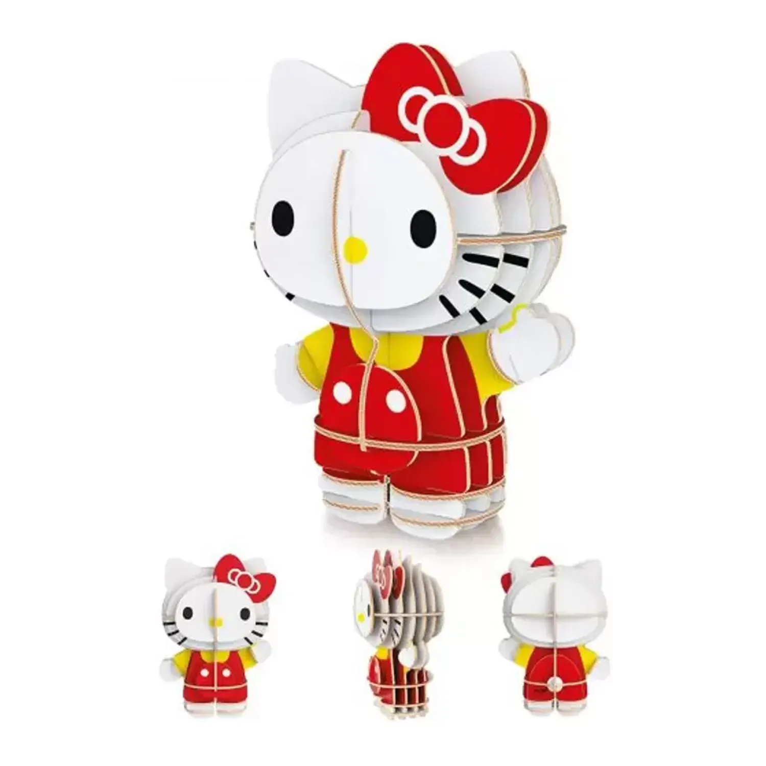 Set 2 Puzzle Clementoni de 104 piese si model 3D - Hello Kitty fotografia produsului View 2 L