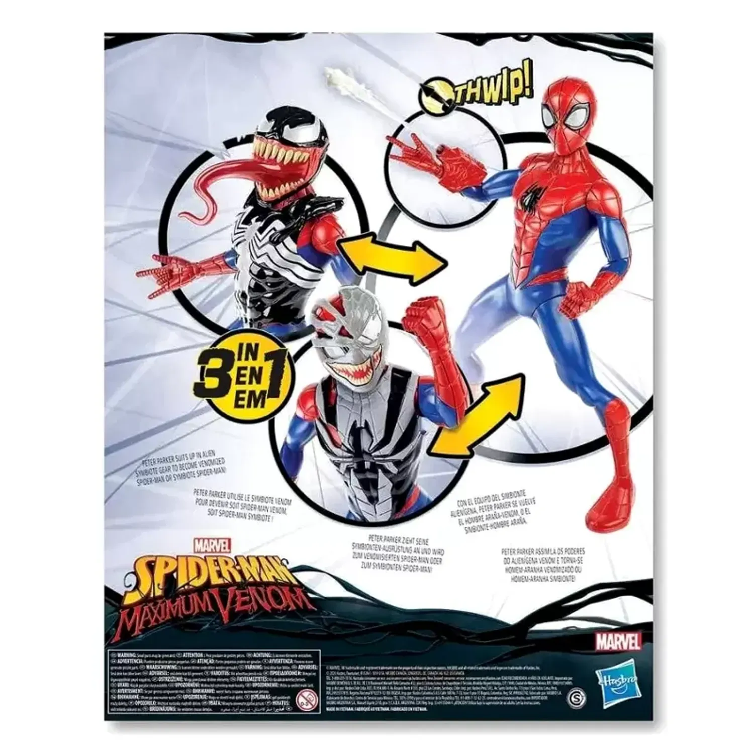 Figurina, Marvel,  Spider-man Maximum Venom 3 In1, 30cm fotografia produsului View 3 L