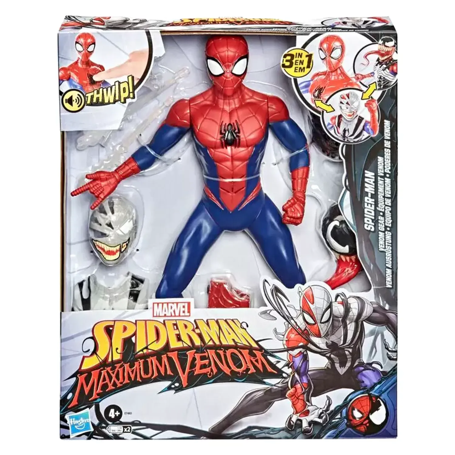 Figurina, Marvel,  Spider-man Maximum Venom 3 In1, 30cm fotografia produsului View 2 L