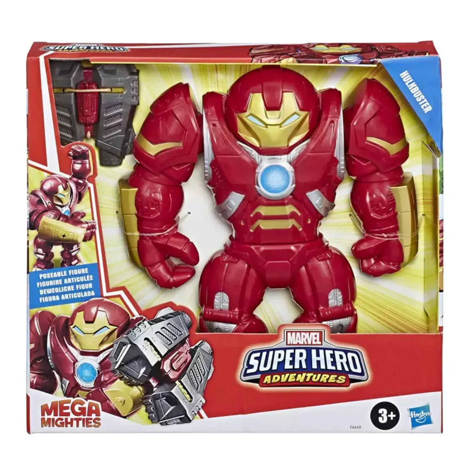 Figurina, Marvel, Hulkbuster Mega Mighties, 30cm fotografia produsului