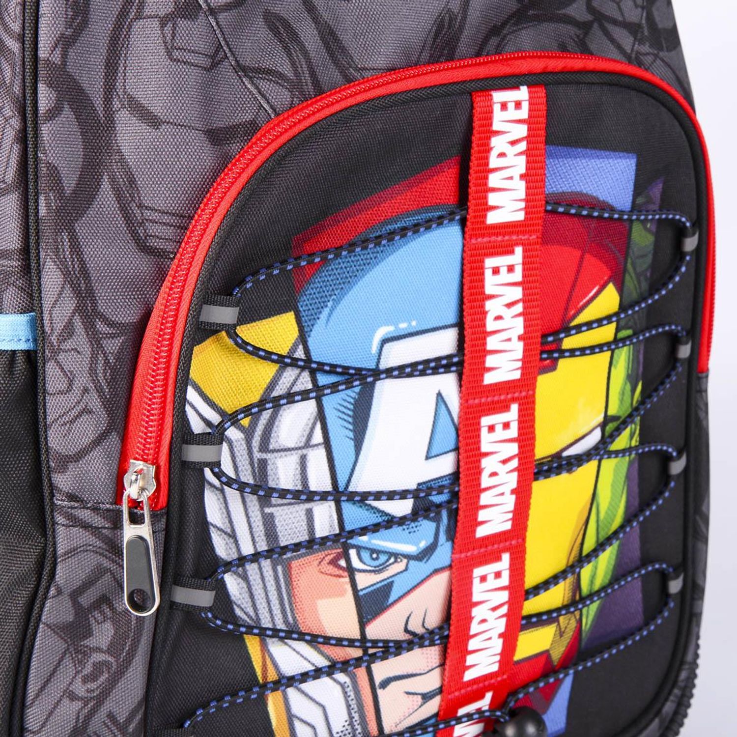 Rucsac Cerda Marvel Avengers cu buzunar frontal, 32x42x15 cm fotografia produsului View 4 L