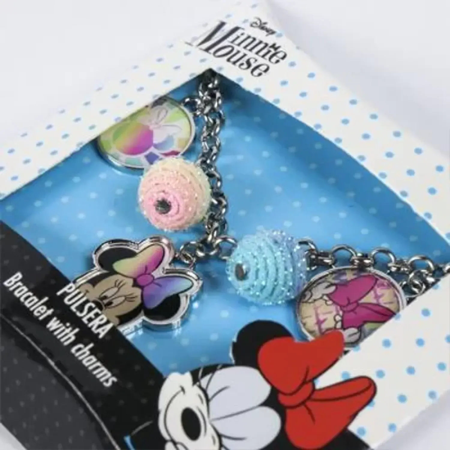 Bratara Charm Pentru Fetite, Disney Minnie Mouse fotografia produsului View 3 L