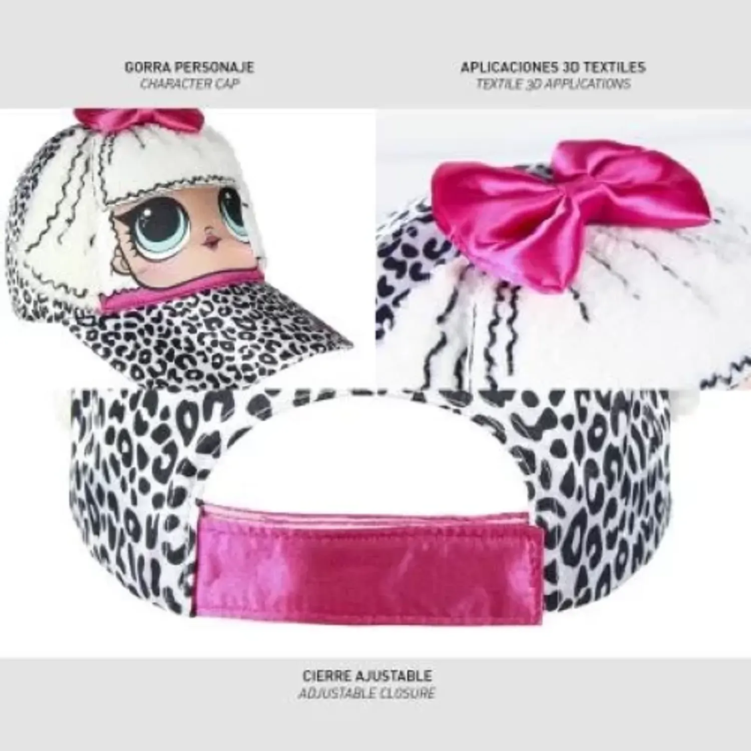 Sapca Pentru Copii LOL Surprise!, 3D, 53cm fotografia produsului View 2 L