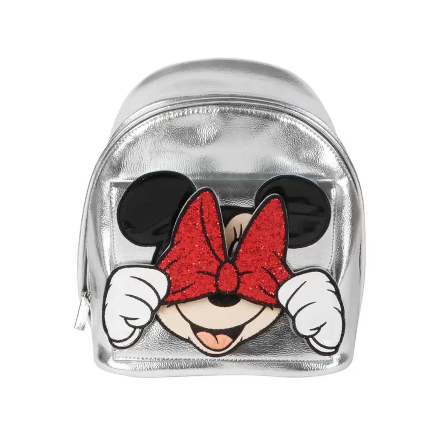 Rucsac Disney Minie, Danielle Nicole, Argintiu, 28cm fotografia produsului