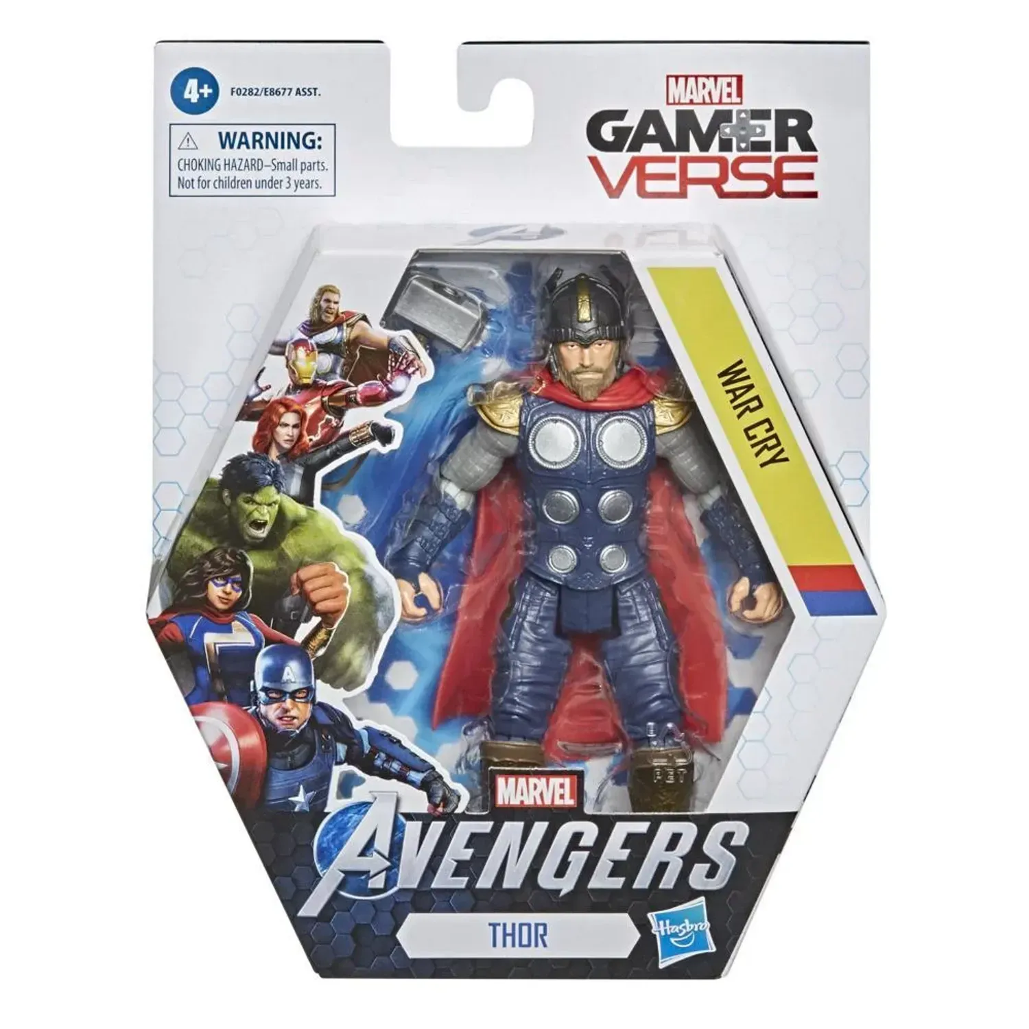 Figurina Hasbro Marvel Gamer Verse  Thor War Cry 15CM fotografia produsului View 2 L