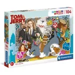 Puzzle Clementoni, Tom and Jerry, Multicolor, 104 piese fotografia produsului