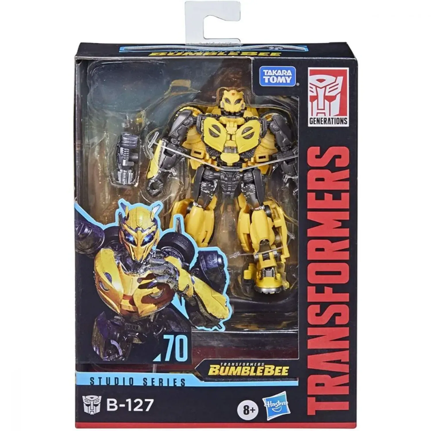 Figurina Hasbro Transformers Studio Series 70 Deluxe Transformers: Bumblebee B-127 fotografia produsului View 2 L