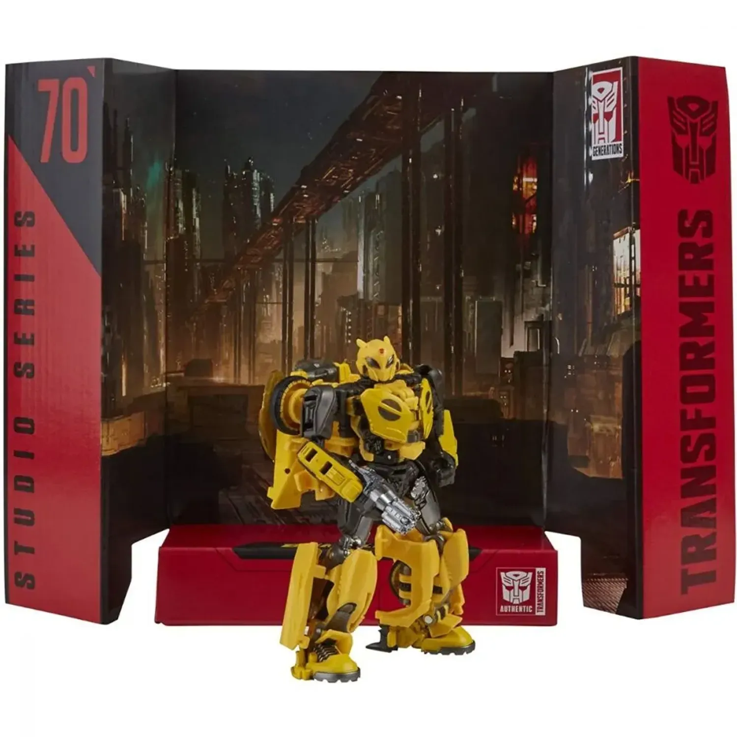 Figurina Hasbro Transformers Studio Series 70 Deluxe Transformers: Bumblebee B-127 fotografia produsului View 8 L