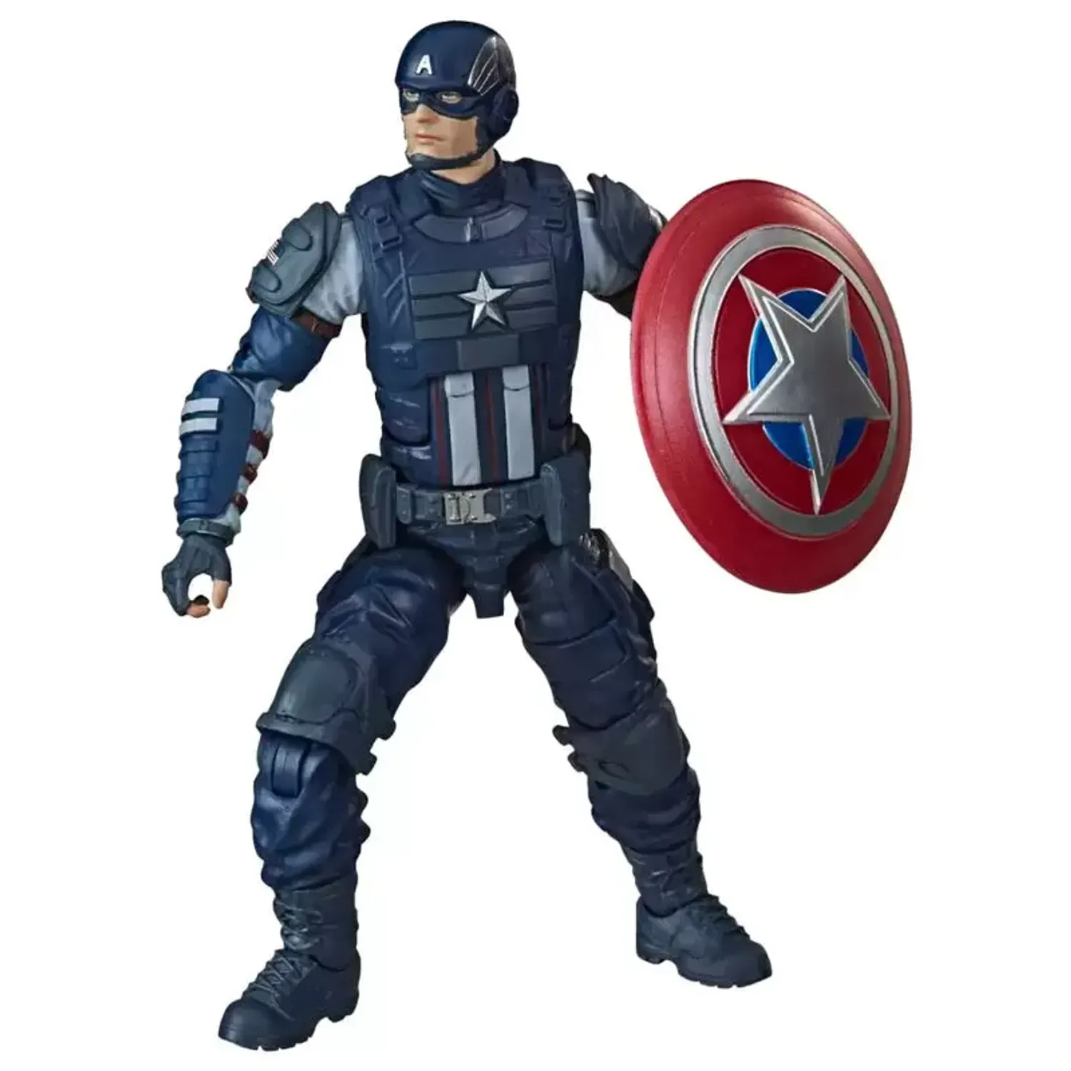 Figurina Hasbro, Marvel Avengers Captain America Gameverse Legends, 15cm fotografia produsului View 2 L