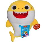 Jucarie din plus muzicala Baby Shark, 35 cm fotografia produsului