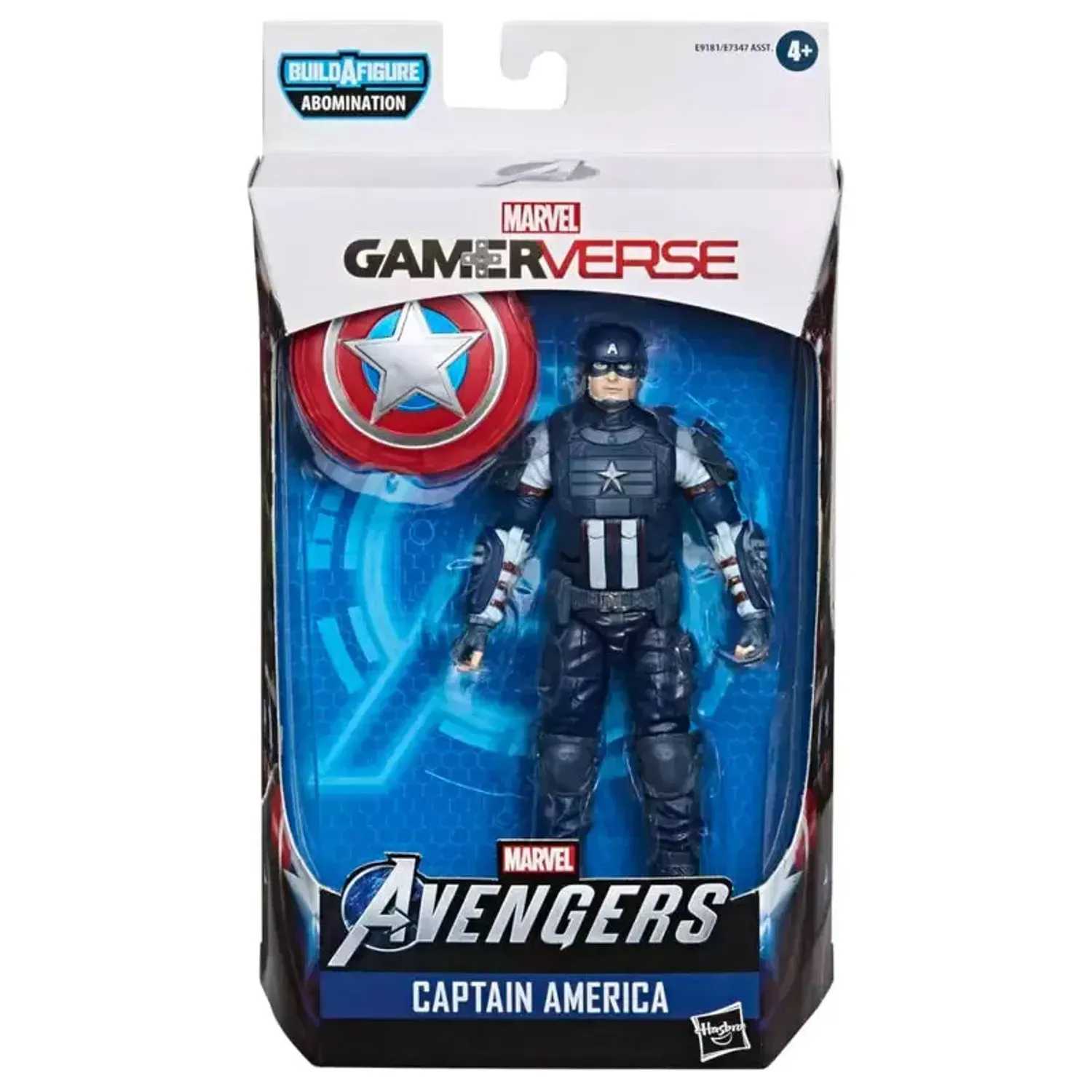 Figurina Hasbro, Marvel Avengers Captain America Gameverse Legends, 15cm fotografia produsului