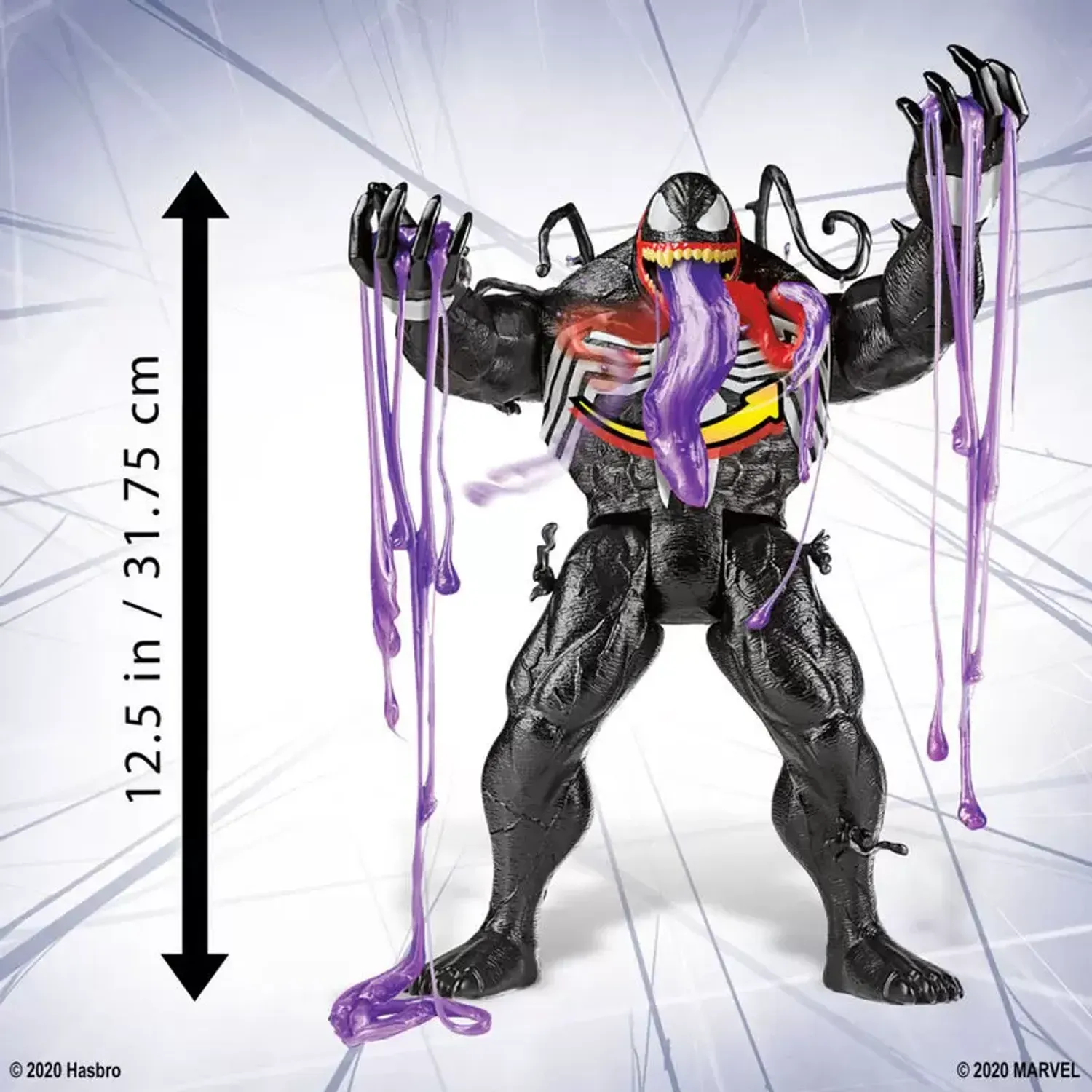 Figurina Marvel, Spiderman Maximum Venom Oozie, 31.5 cm fotografia produsului View 5 L