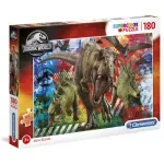 Puzzle Jurassic World, Clementoni, Multicolor, 180 de piese fotografia produsului