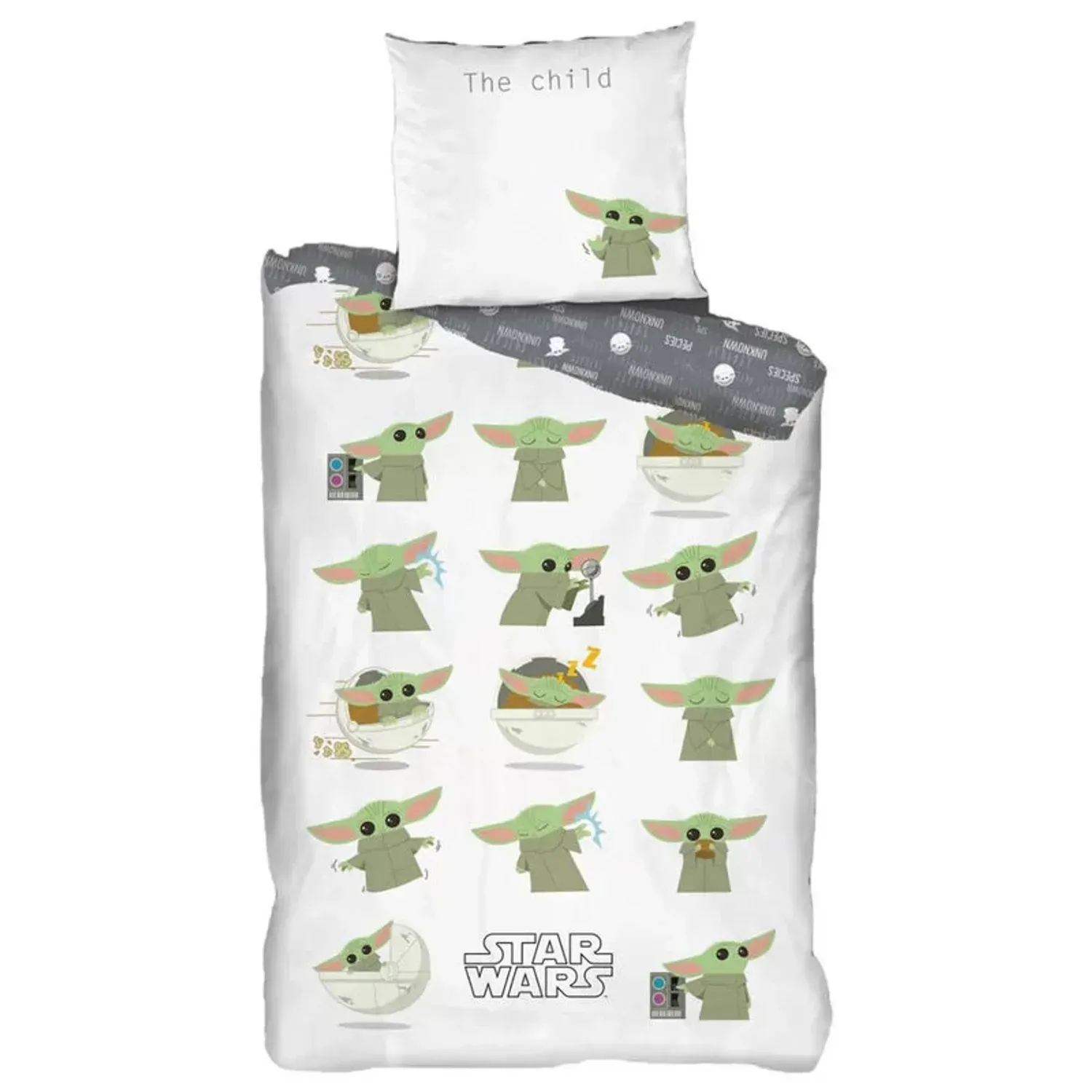 Set duvet Star Wars Mandalorian The Child, 90cm fotografia produsului