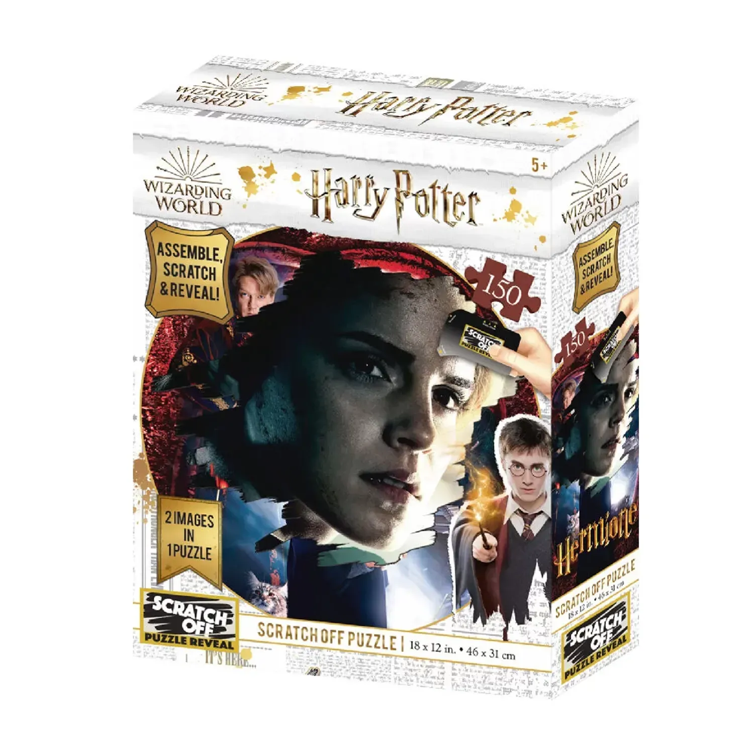 Puzzle Scratch-Off Harry Potter - Hermione Granger 150 Piese fotografia produsului