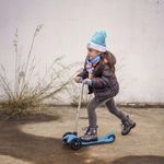 Caciula Frozen 2 Anna & Elsa Snowflake Cu Mot, Albastru fotografia produsului View 4 S