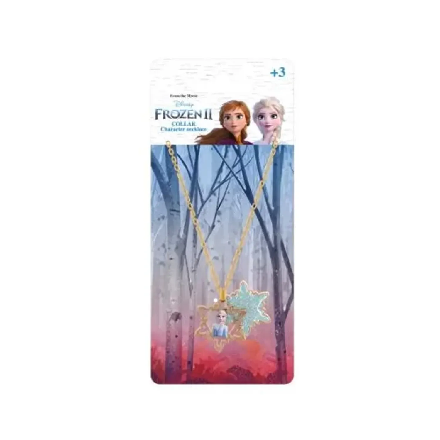 Lantisor Pentru Fetite Frozen, Auriu fotografia produsului