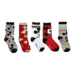 Set 5 sosete baieti Mickey Mouse,Multicolor, Marime 25/30 fotografia produsului View 2 S