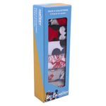 Set 5 sosete baieti Mickey Mouse,Multicolor, Marime 25/30 fotografia produsului View 8 S