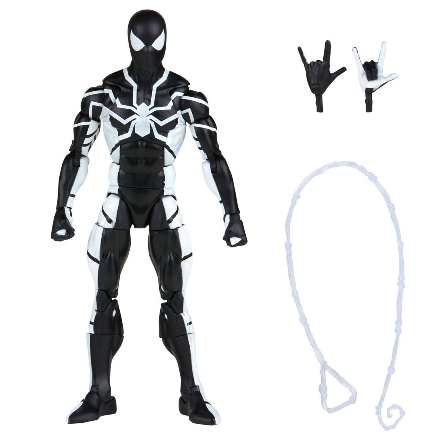 Figurina Marvel Legends - Spider-Man Stealth Suit, 15 cm fotografia produsului View 5 L