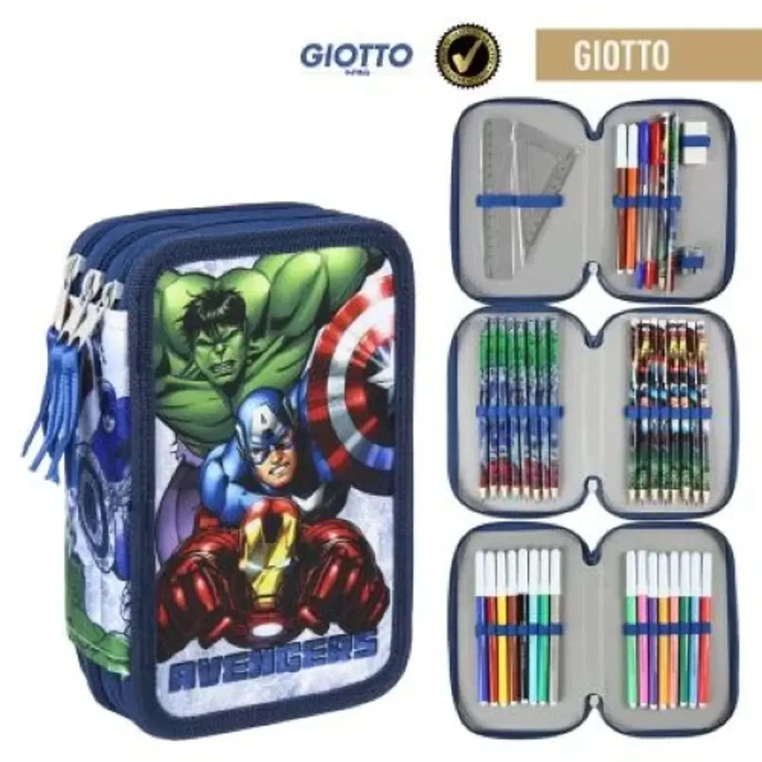 Penar Echipat Giotto Avengers, Multicolor 2100002504 fotografia produsului View 3 L