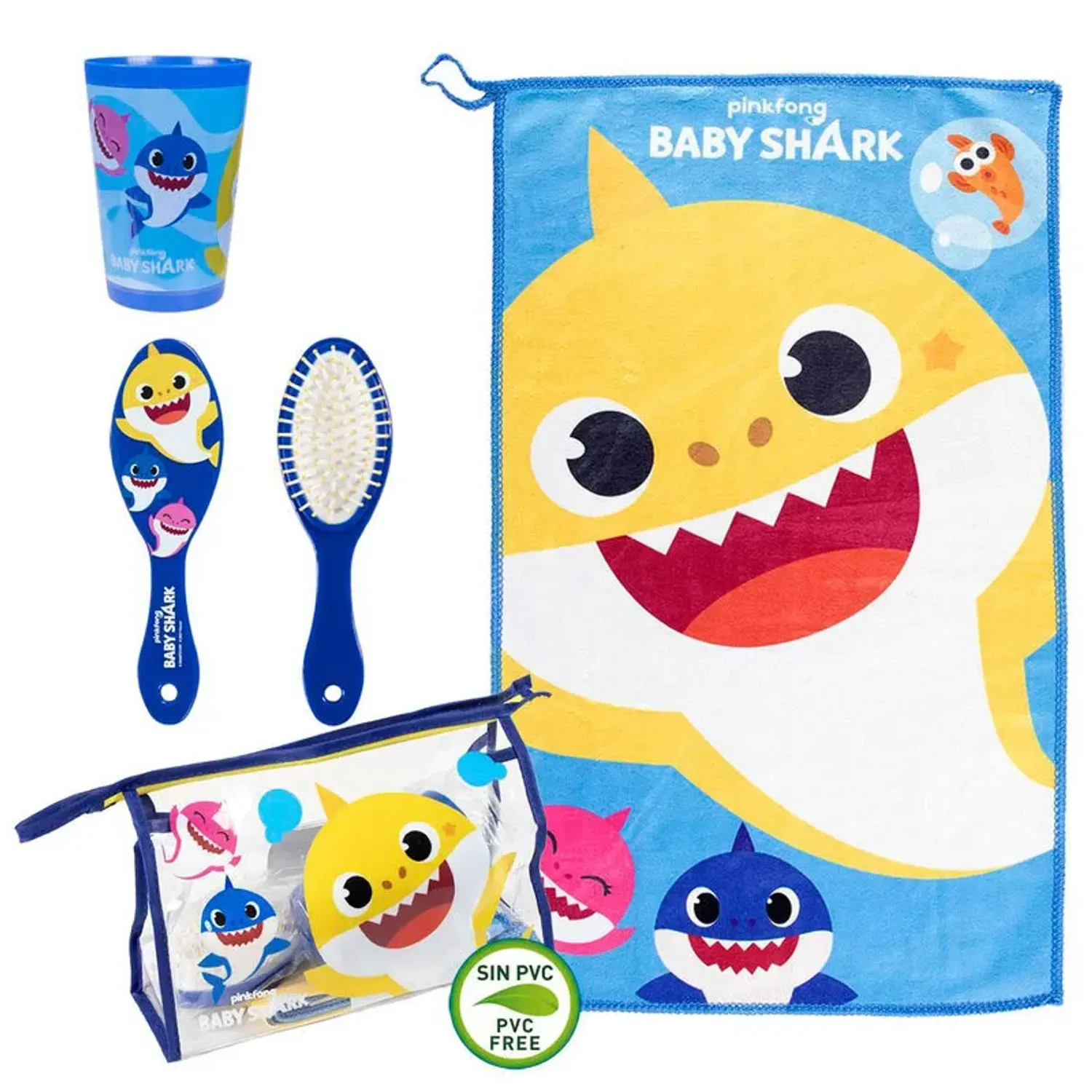 Set de voiaj pentru copii Baby Shark Bleumarin fotografia produsului View 9 L
