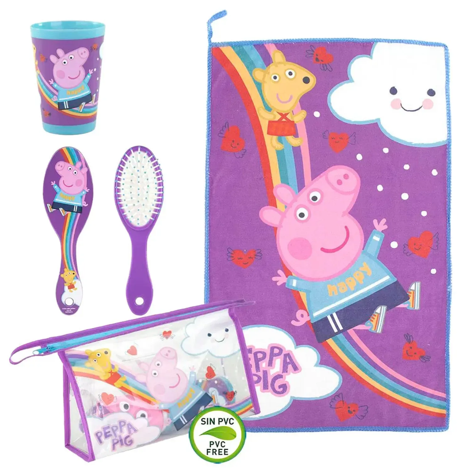 Set de voiaj pentru copii Peppa Pig Mov fotografia produsului