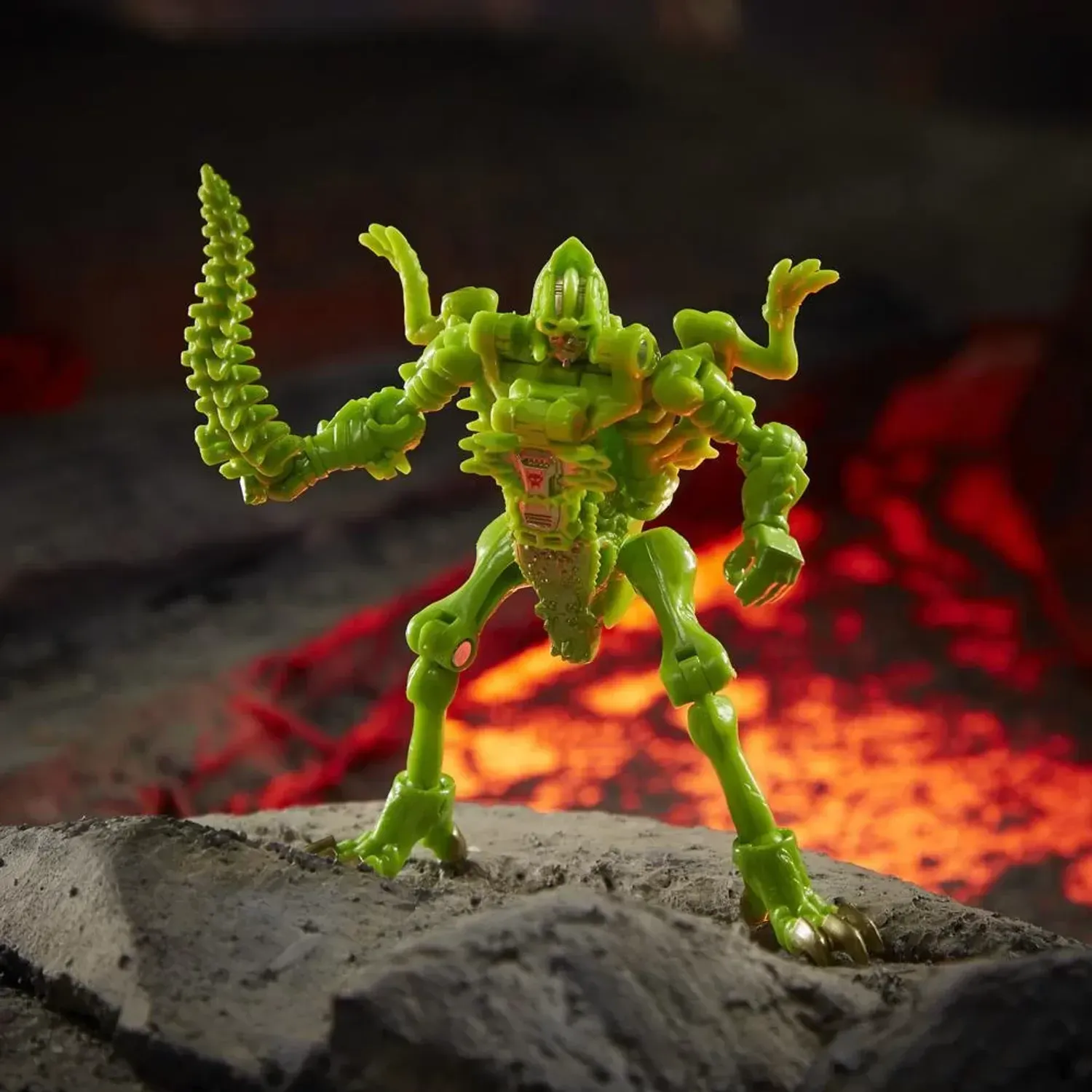 Figurina Transformers War for Cybertron Kingdom Core Class Dracodon 10cm fotografia produsului View 6 L
