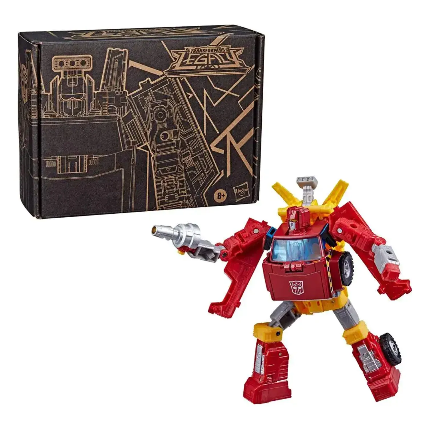 Figurina, Transformers, 14 cm, 4 ani+, Rosu fotografia produsului View 3 L