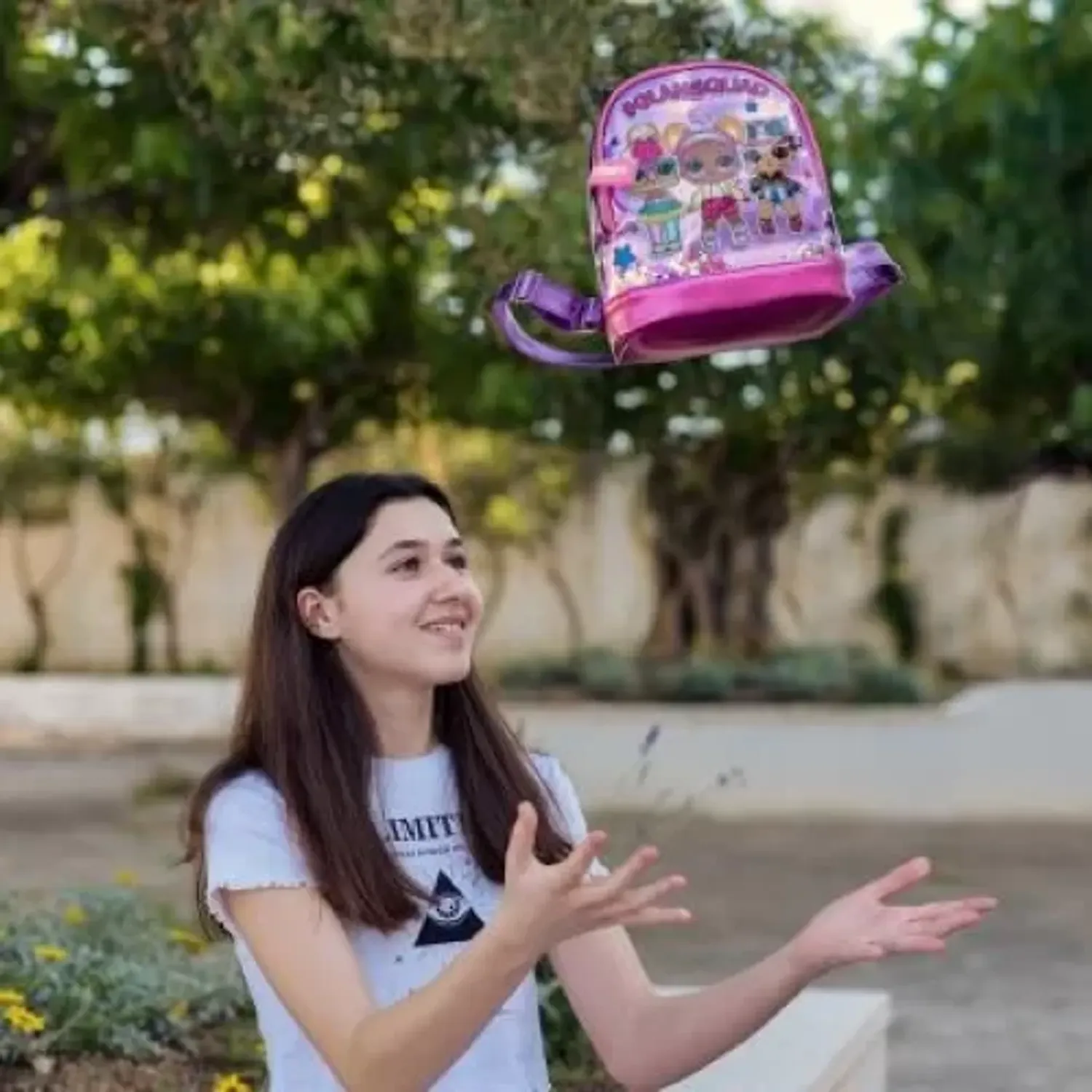Rucsac LOL Surprise!, Glamsquad, Roz fotografia produsului View 5 L