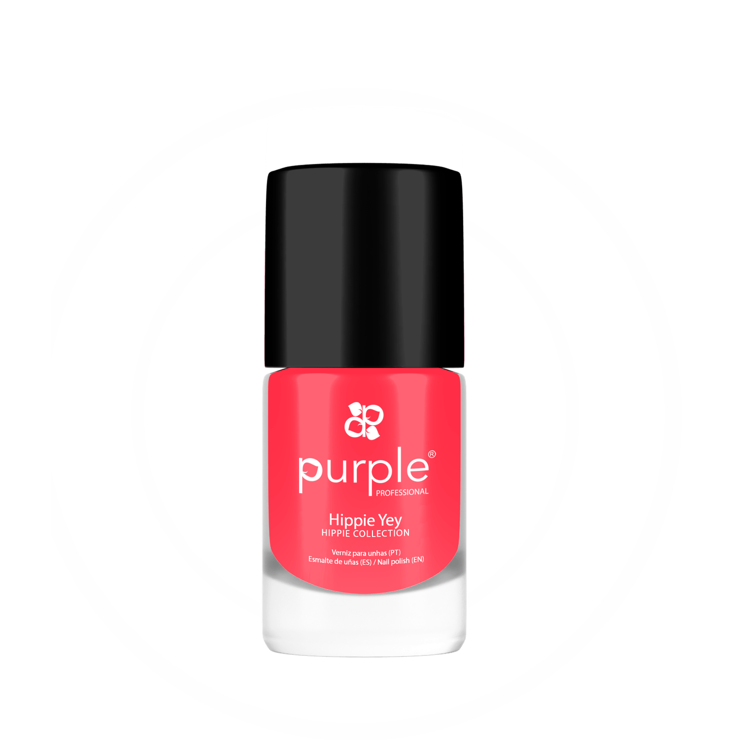 Lac de unghii Purple Hippie Yey Corai 10 ml fotografia produsului