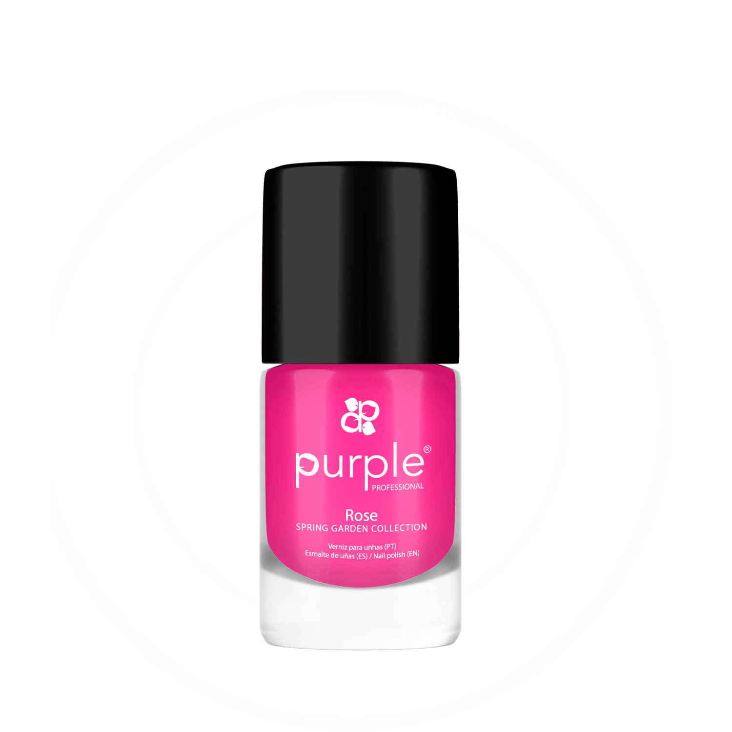 Lac de unghii Purple Rose Roz 10 ml fotografia produsului
