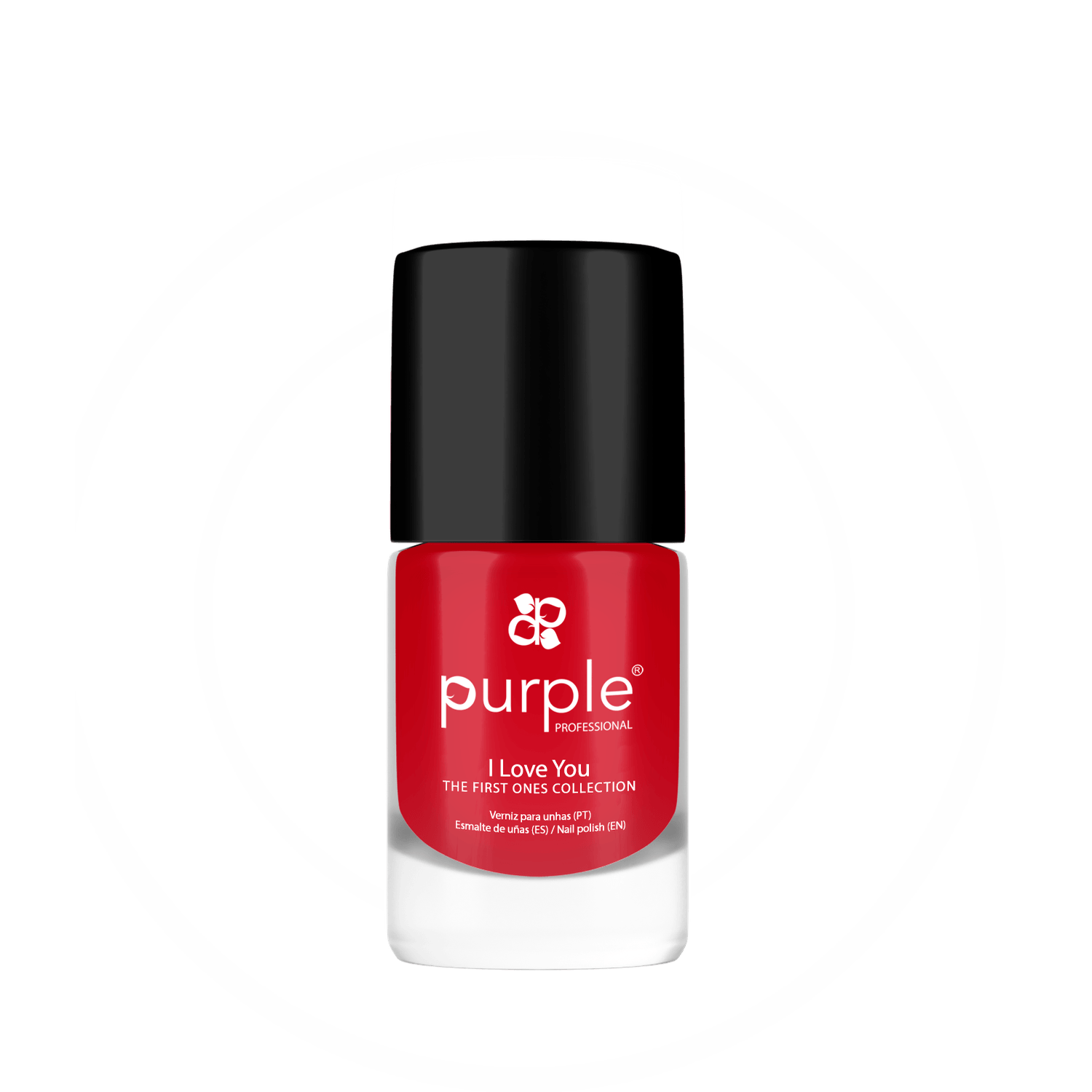 Lac de unghii Purple I love You Rosu 10 ml fotografia produsului