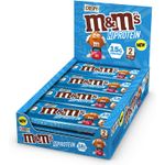 Baton proteic Mars Protein M&M's Protein Crispy Milk, 12 x 52 g fotografia produsului