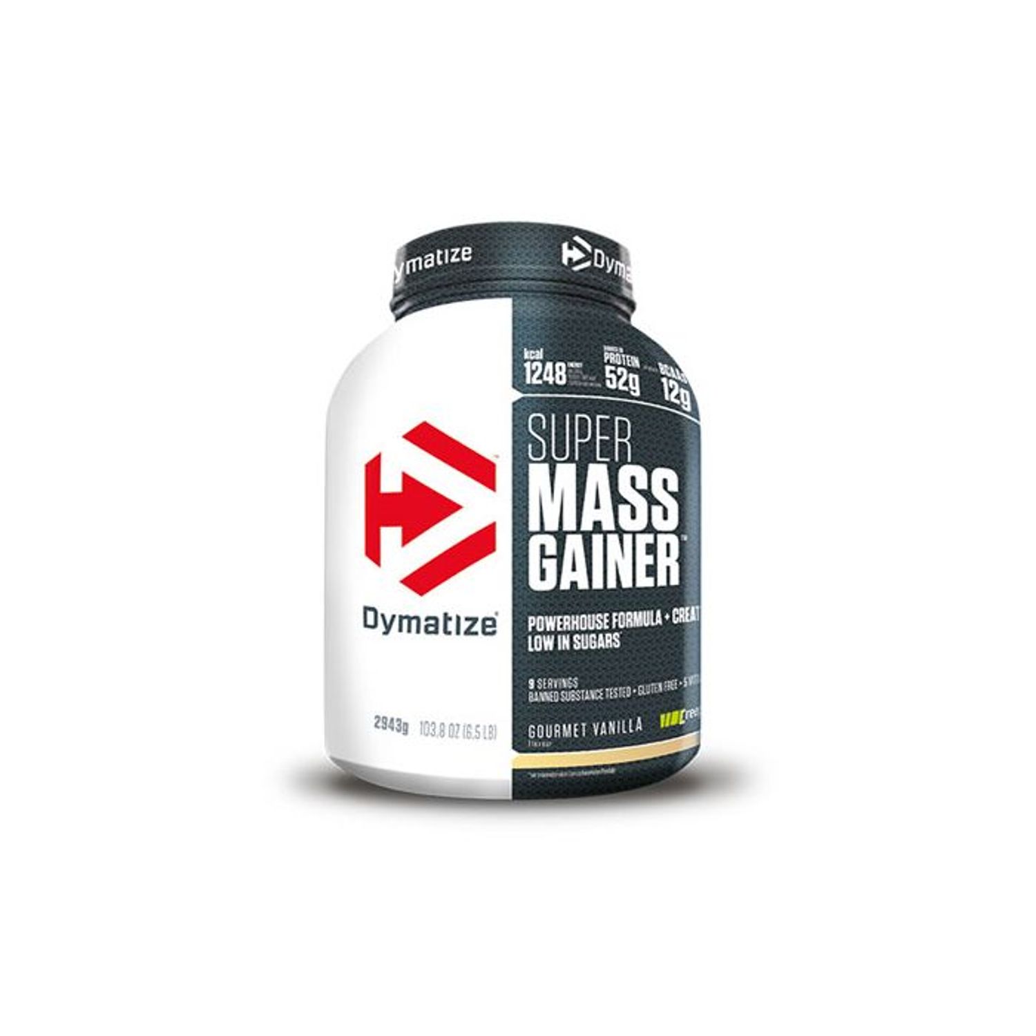 Supliment alimentar Dymatize - Super Mass Gainer, 2943 g - Vanilie fotografia produsului