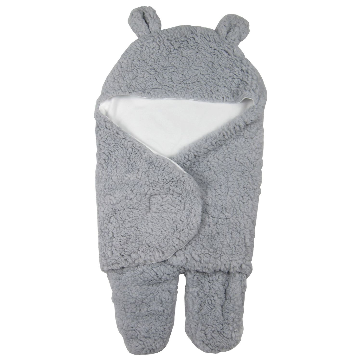 Patura de infasat pentru bebelusi, PIB01, gri deschis, Primii Pasi fotografia produsului