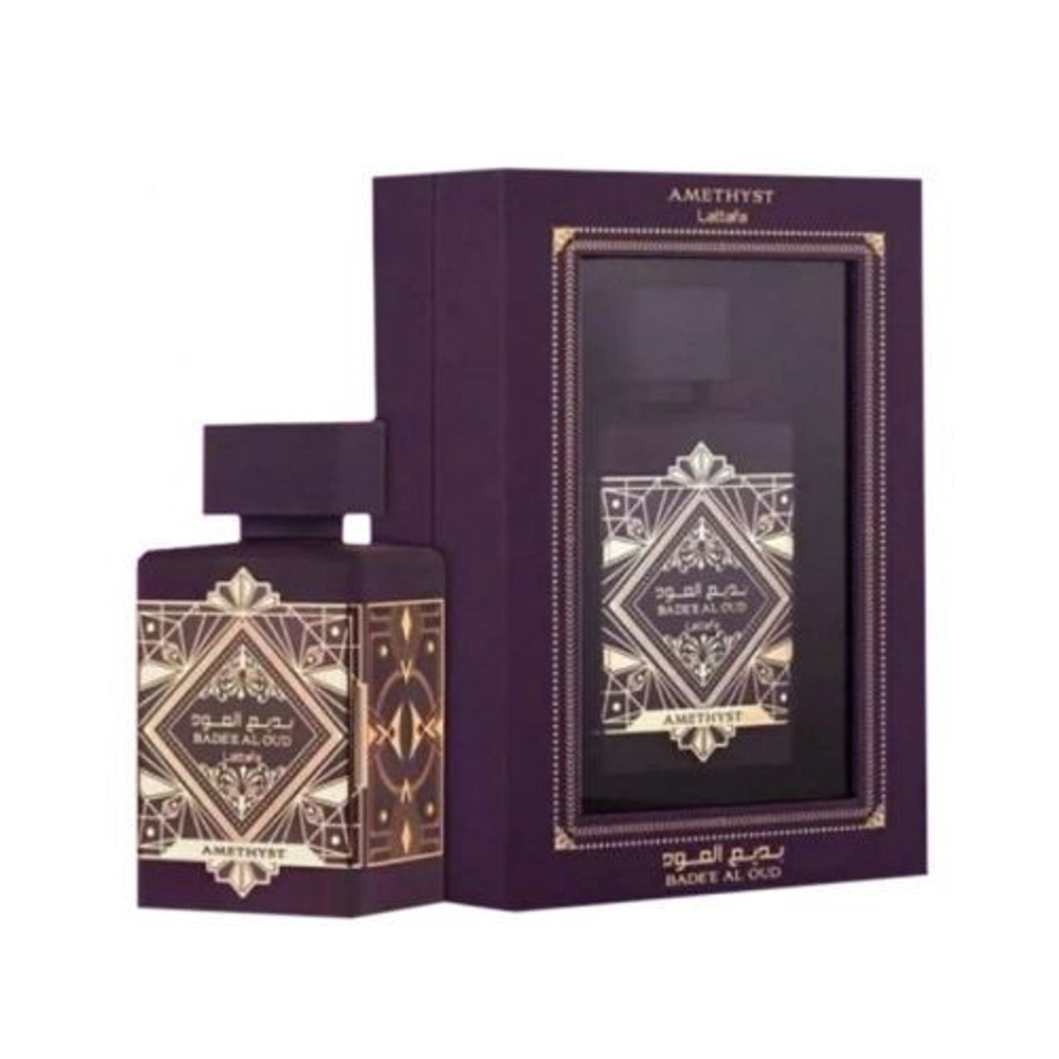 Apa de Parfum Lattafa, Bade'e al Oud Amethyst, Unisex, 100 ml fotografia produsului
