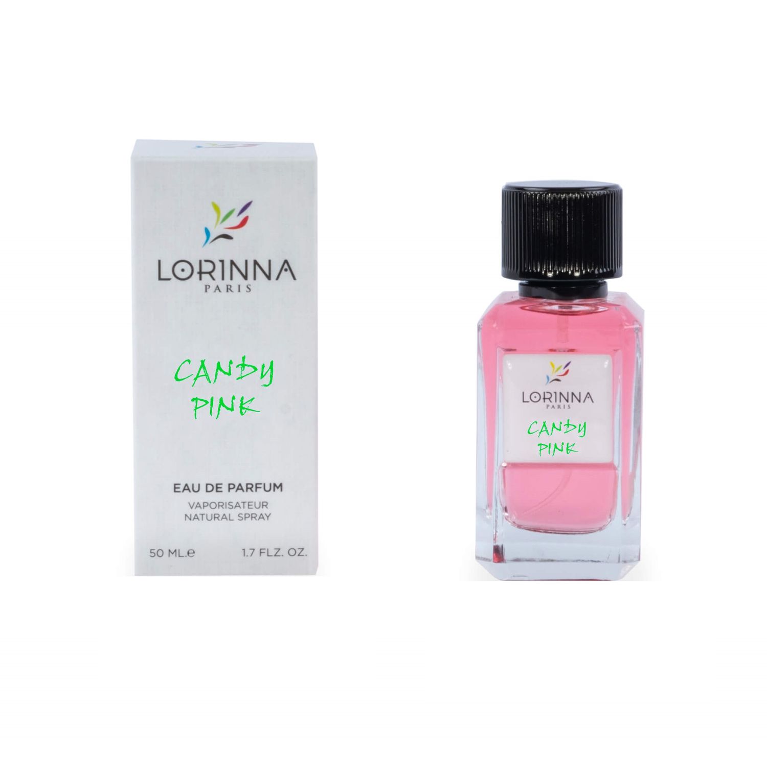 Apa de Parfum Lorinna Candy Pink, 50 ml, de dama fotografia produsului