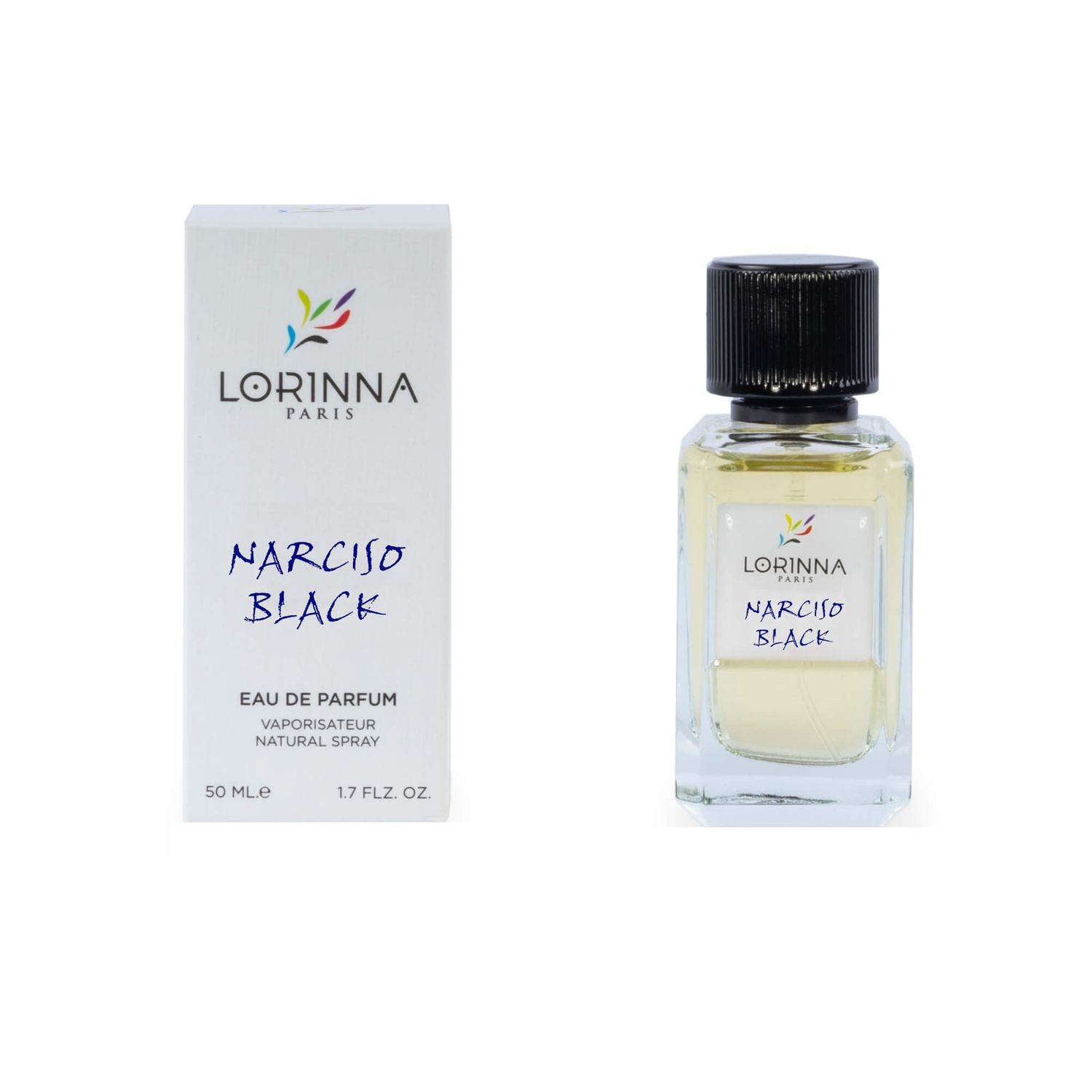Apa de Parfum Lorinna Narciso Balck, 50 ml, de dama fotografia produsului