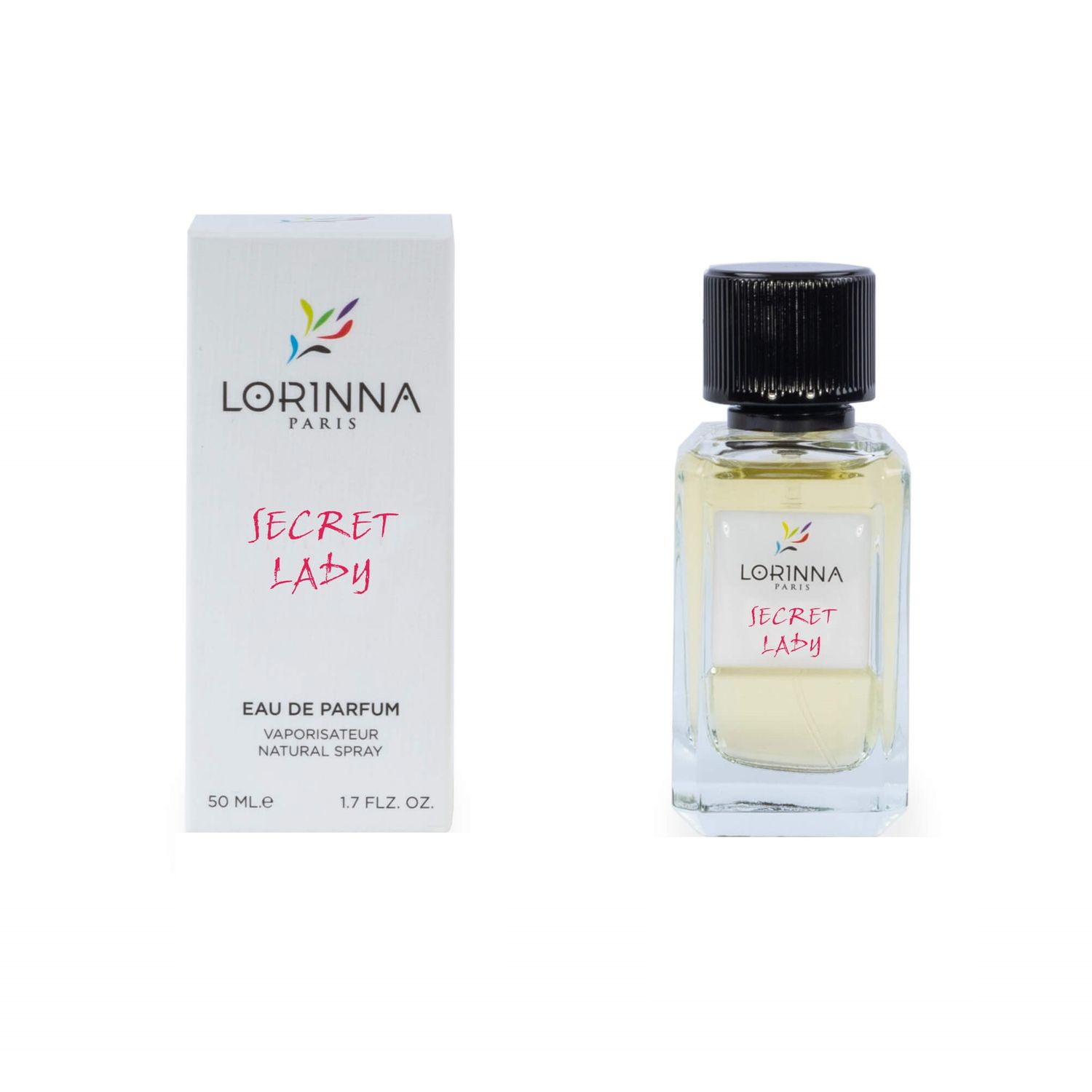 Apa de Parfum Lorinna Secret Lady, 50 ml, de dama fotografia produsului