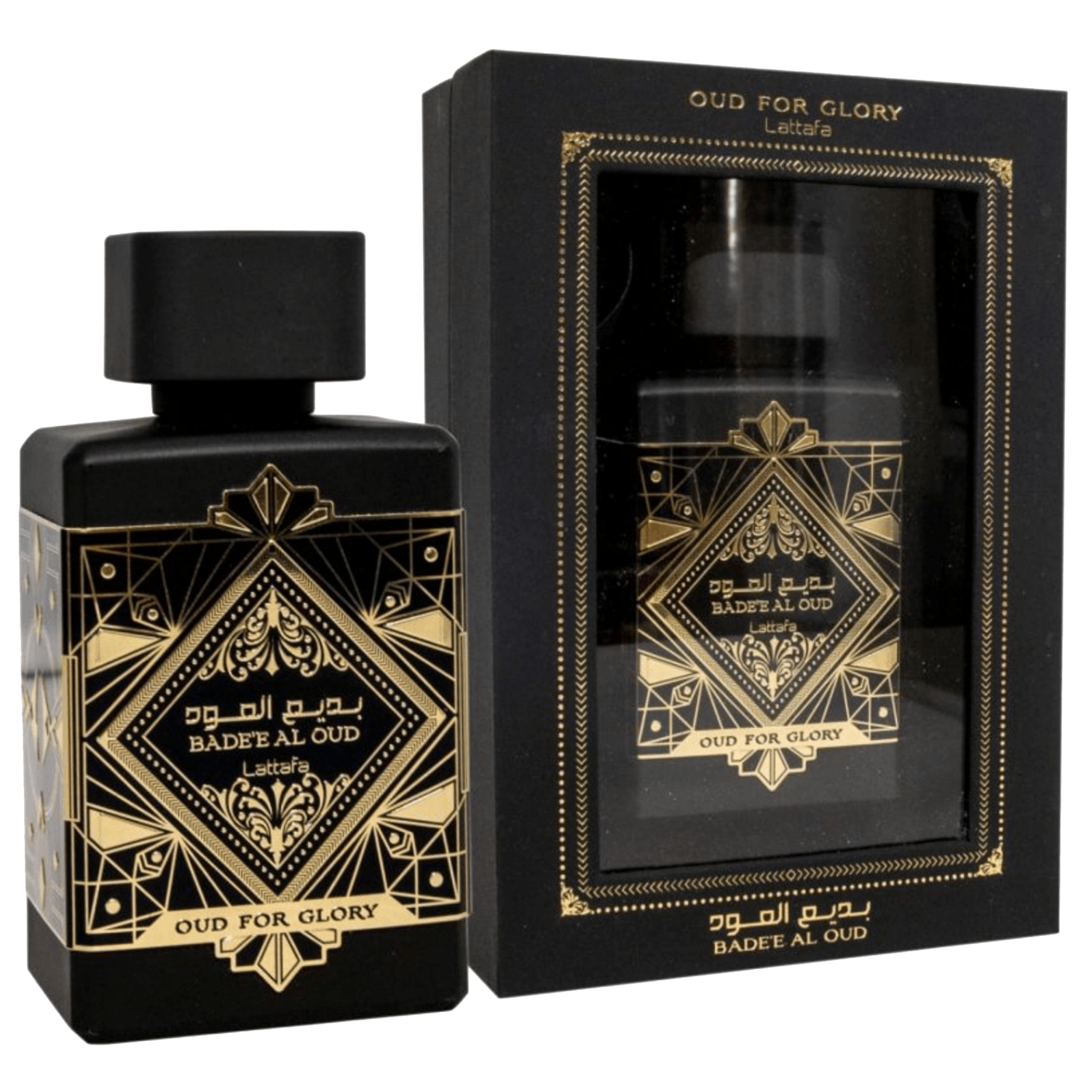 Apa de Parfum Lattafa, Bade'E Al Oud For Glory, Unisex, 100 ml fotografia produsului