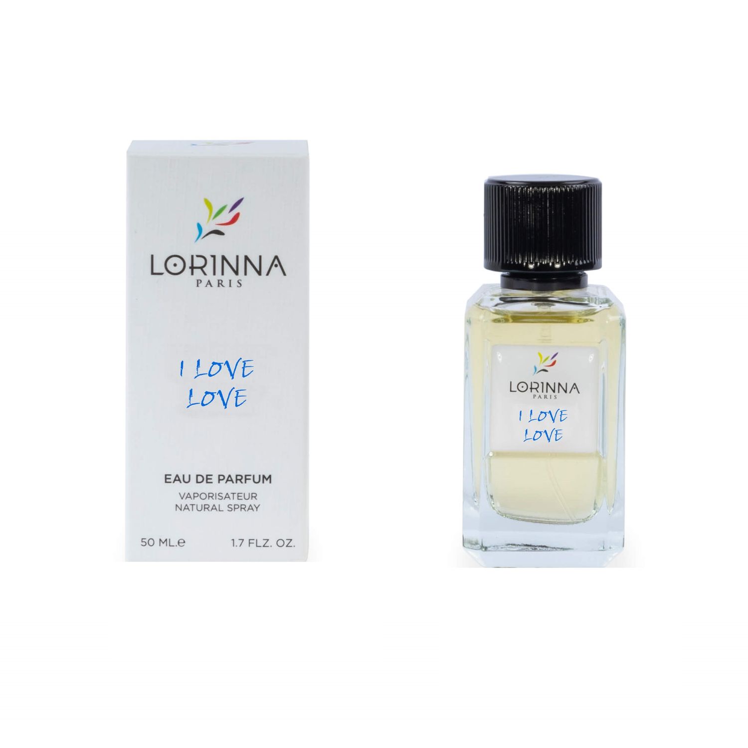 Apa de Parfum Lorinna I Love Love, 50 ml, de dama fotografia produsului