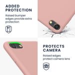 Husa Kwmobile pentru Apple iPhone 8/iPhone 7/iPhone SE 2, Silicon, Rose Gold, 49979.237 fotografia produsului View 3 S