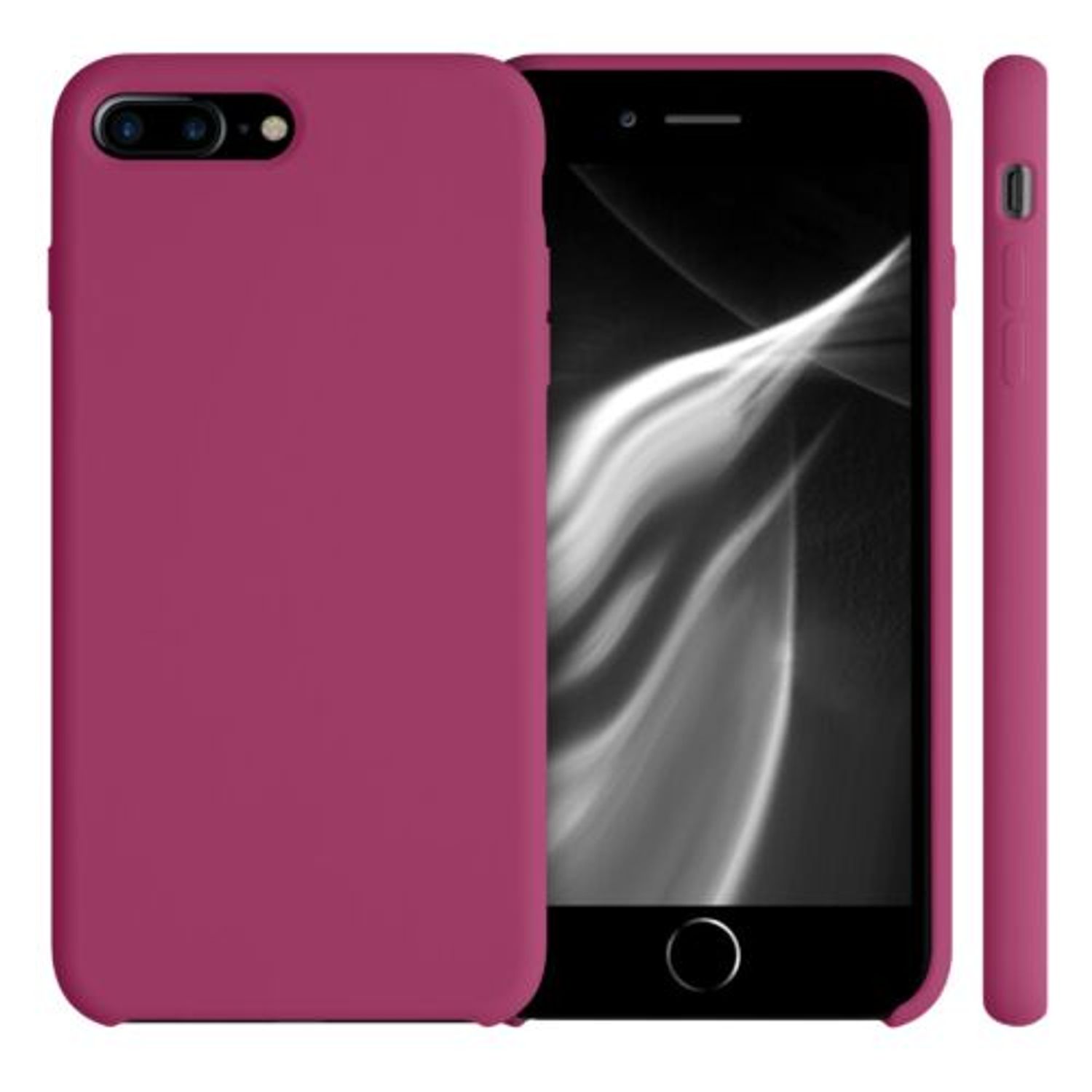 Husa pentru Apple iPhone 8 Plus/iPhone 7 Plus, Silicon, Violet, 40842.213 fotografia produsului View 7 L
