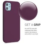 Husa pentru Apple iPhone 11, Silicon, Violet, 50791.187 fotografia produsului View 5 S
