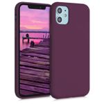 Husa pentru Apple iPhone 11, Silicon, Violet, 50791.187 fotografia produsului
