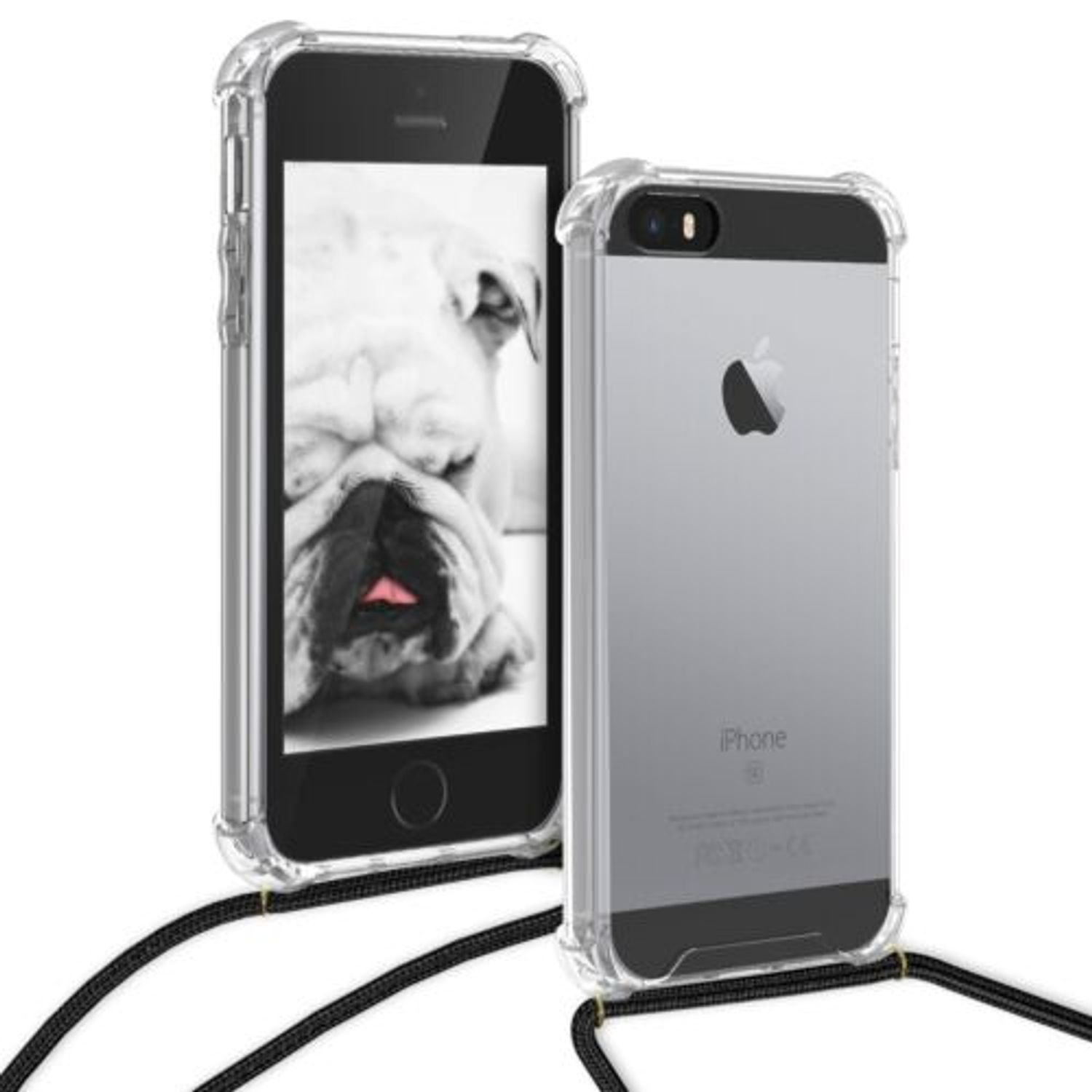 Husa pentru Apple iPhone 5/iPhone 5s/iPhone SE, Silicon, Transparent, 48210.03 fotografia produsului View 5 L