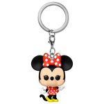 Breloc Funko Pocket POP! Disney Classics Minnie Mouse, 4 cm fotografia produsului